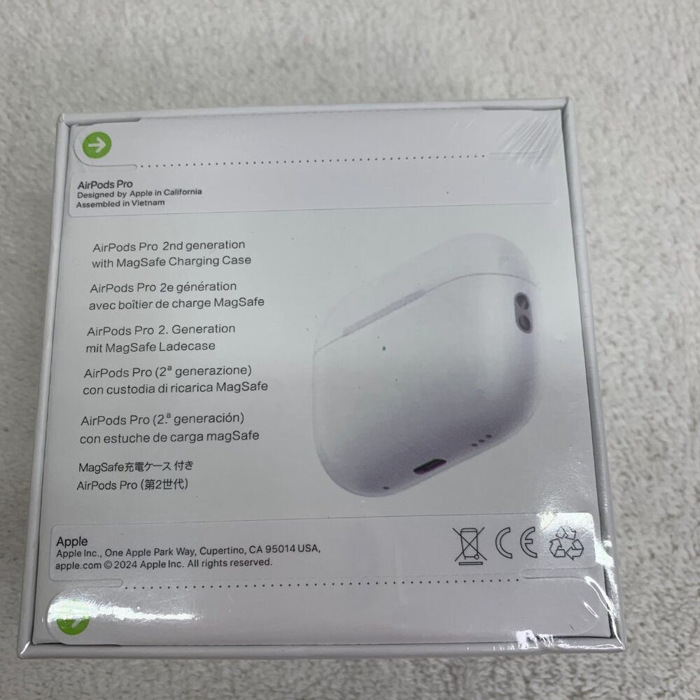 Apple AirPods Pro 2nd Generation with MagSafe Wireless Charging Case Sealed Box - Picture 6 of 9